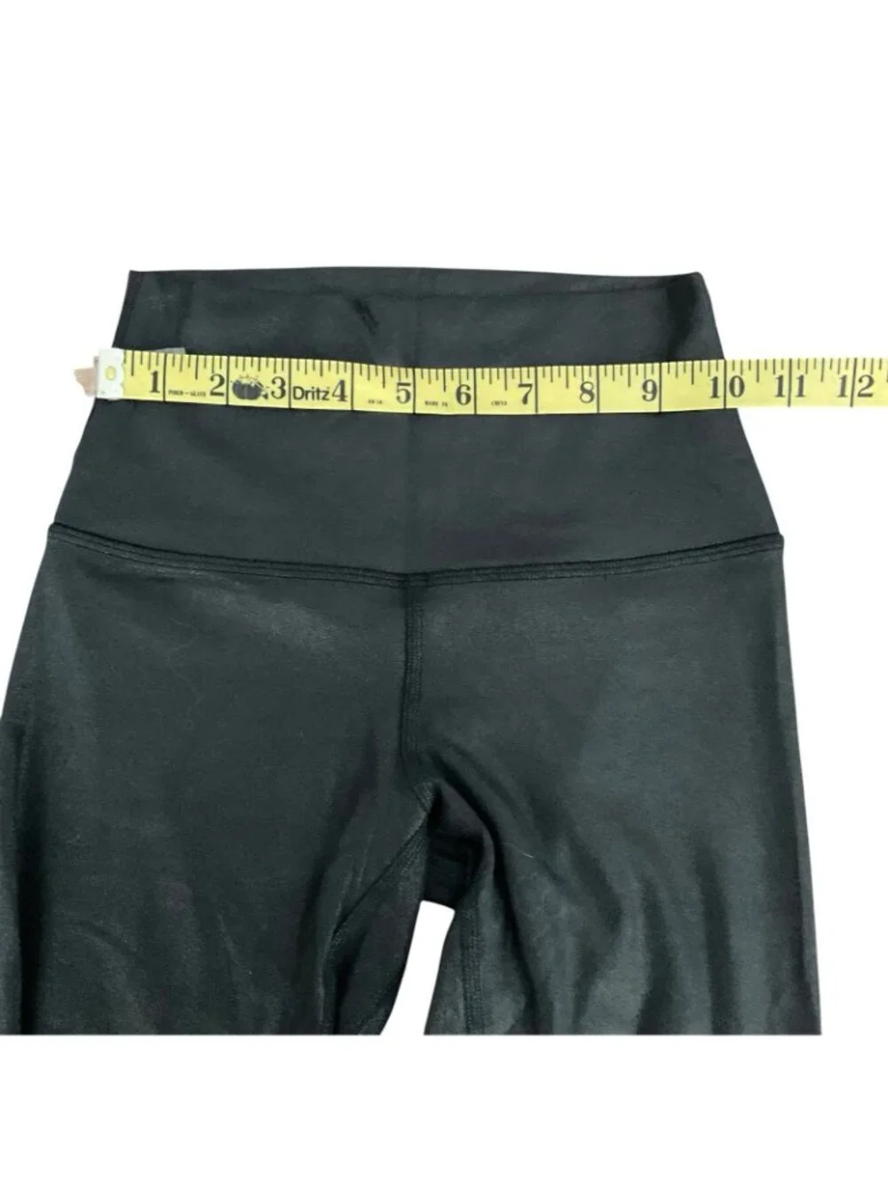 lululemon athletica Shiny Black High-Rise Leggings Size 2 Women